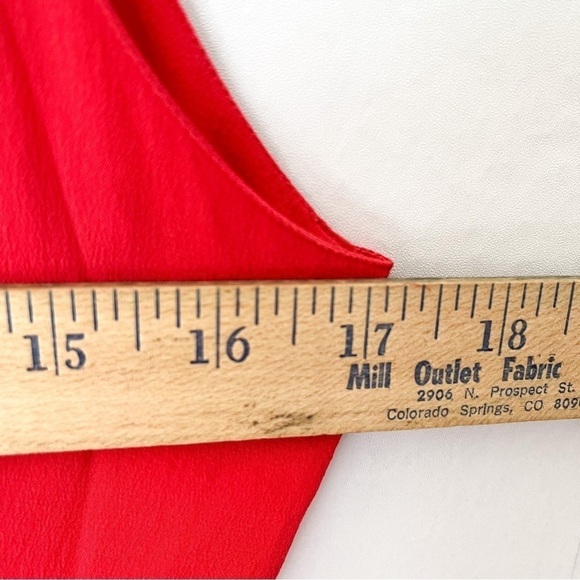 Vintage Womens 100% Silk Pink Dress Size 8 A-Line Sleeveless Midi Retro - Picture 5 of 9